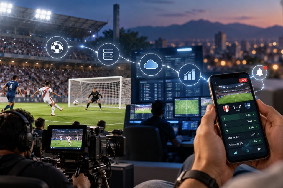 Del Gol al Móvil: ¿Qué Ocurre con los Datos de un Partido Antes de Llegar a tu Pantalla?