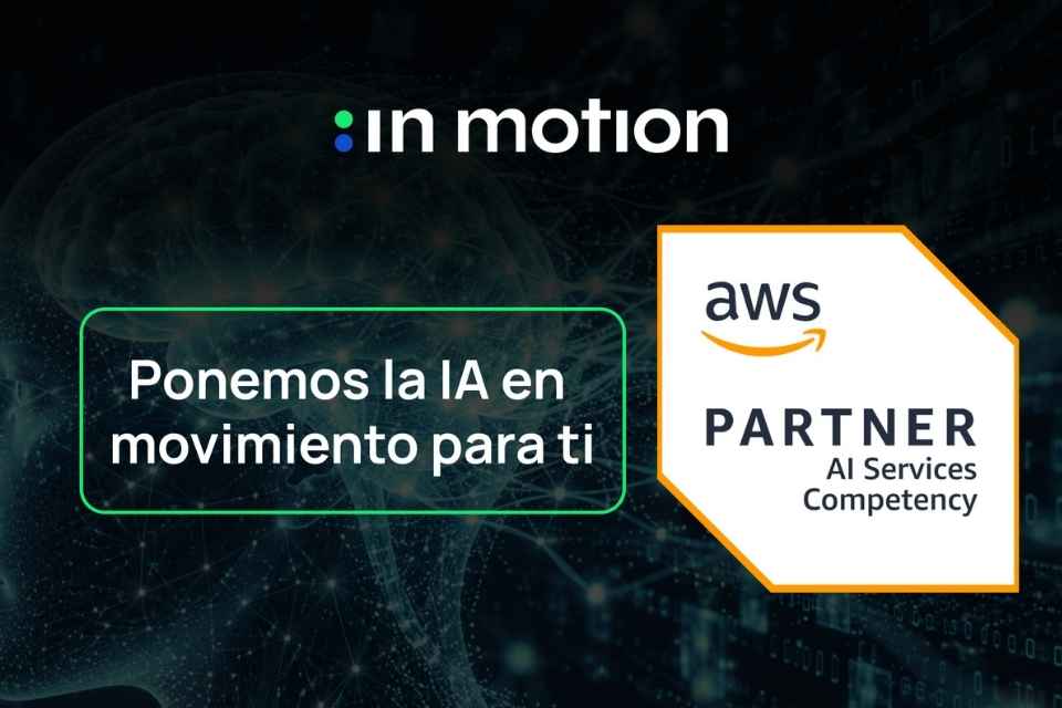 In Motion mantiene su liderazgo, llevando la IA Agéntica al sector asegurador con nueva competencia de Amazon Web Services